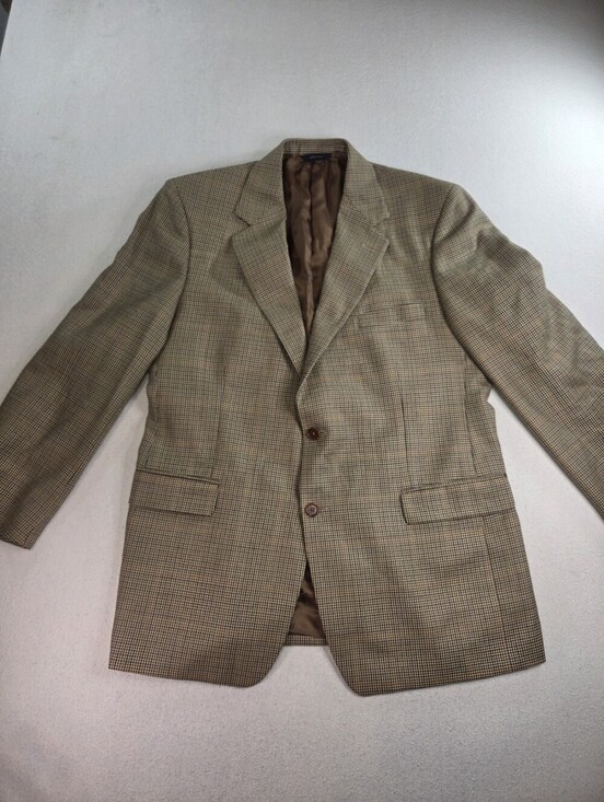 Brooks Brothers Other - Brooks Brothers Made In Italy Lambswool Houndstooth Sport Coat 43R